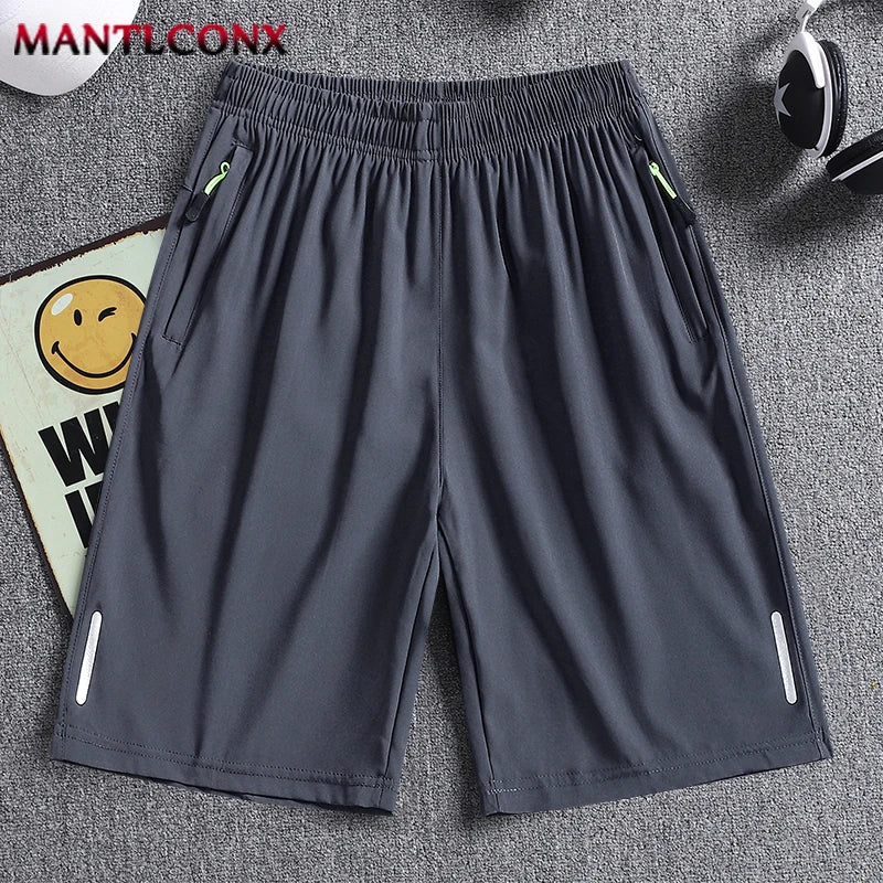 Men's Running Shorts - Lightweight Elastic-Waist Pair