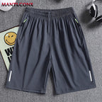 Men's Running Shorts - Lightweight Elastic-Waist Pair