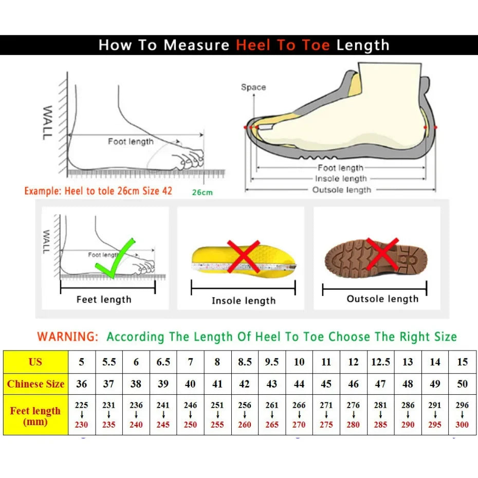 Men's Running Shoes - Air-Mesh Lace-Up Pair