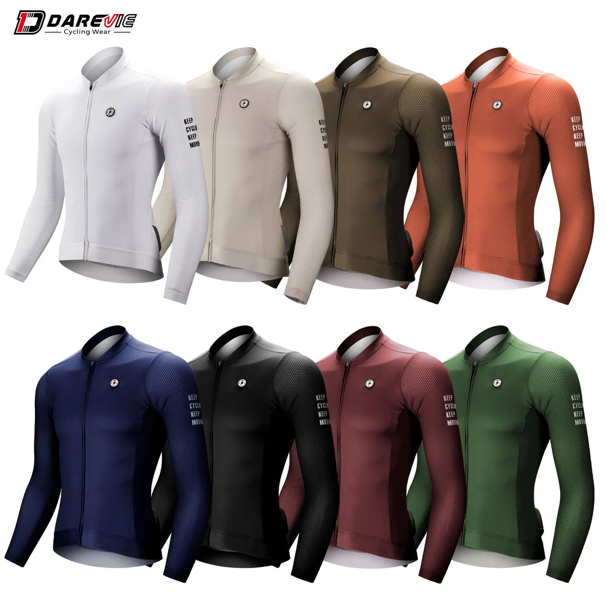 Cycling Jersey - Long-Sleeve Full-Zip Top
