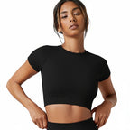 Activewear Top – Seamless Yoga & Running