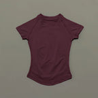 Women's Training Top - Seamless Short-Sleeve Shirt