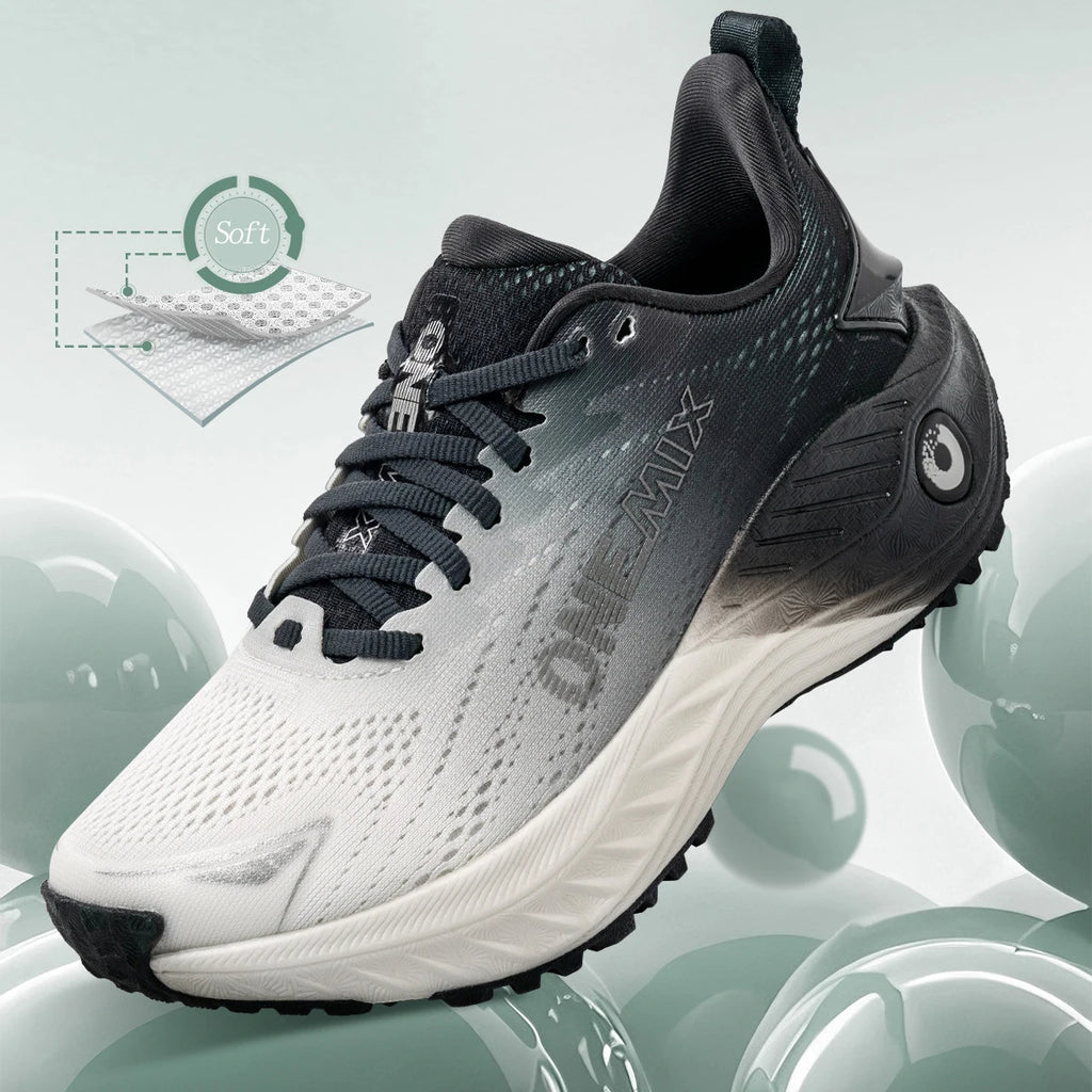 Running Shoes - Air-Mesh Lace-Up Pair