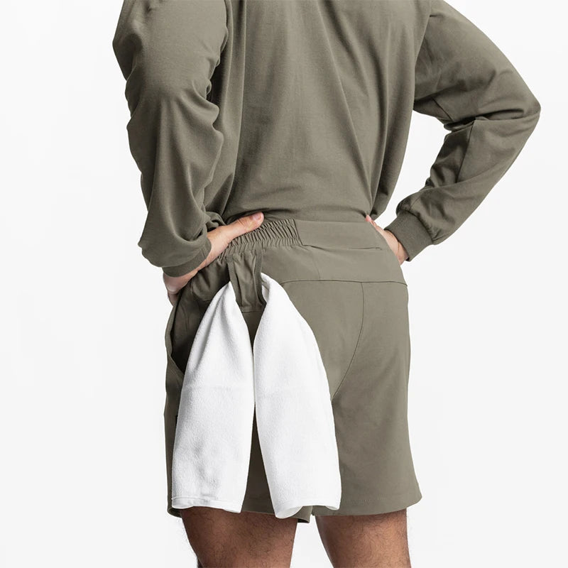 Men's Running Shorts - Quick-Dry Multi-Pocket Pair