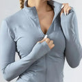 Women's Zip-Up Running Jacket – Quick-Dry Nylon - product view 1