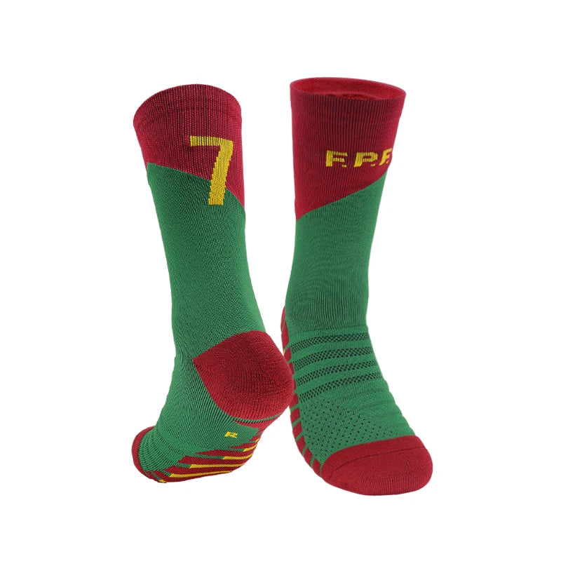 Soccer Socks - Mid-Tube Football Pair