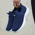 Men's Walking Shoes - Mesh Slip-On Pair