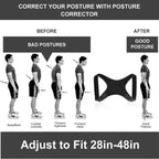 Back Support Brace - Adjustable Strap Design