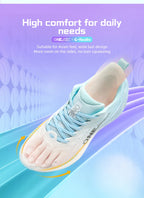 Running Shoes - Air-Mesh Lace-Up Pair