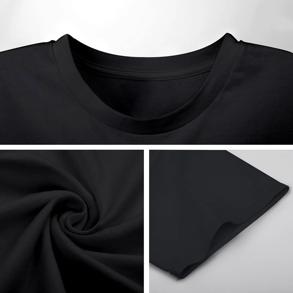 Cotton Graphic Crew Neck T-Shirt – Made in USA - product view 11