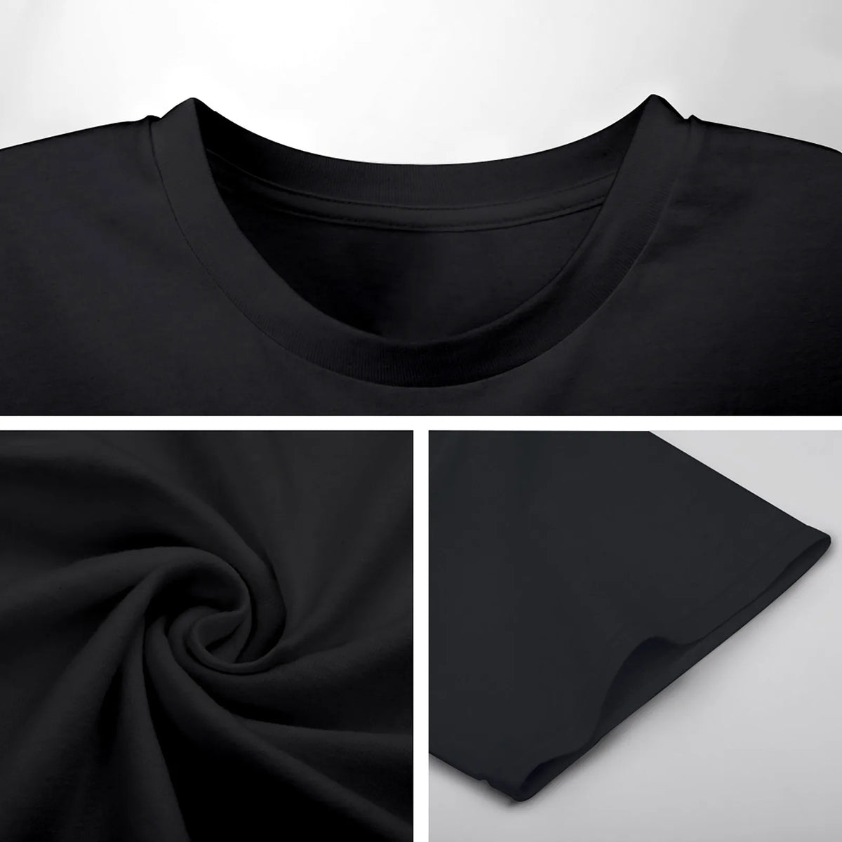 Cotton Graphic Crew Neck T-Shirt – Made in USA - product view 11
