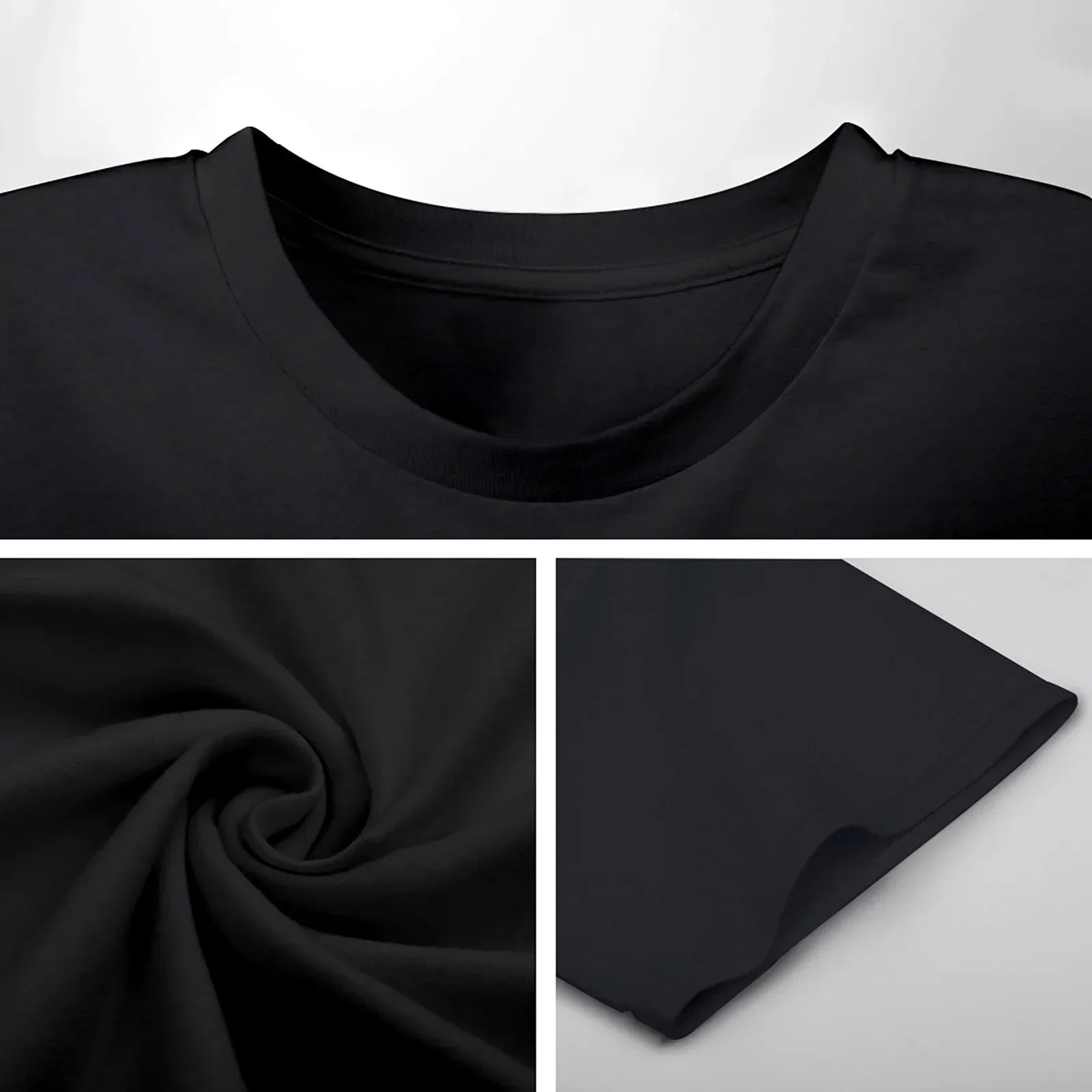 Cotton Graphic Crew Neck T-Shirt – Made in USA - product view 11