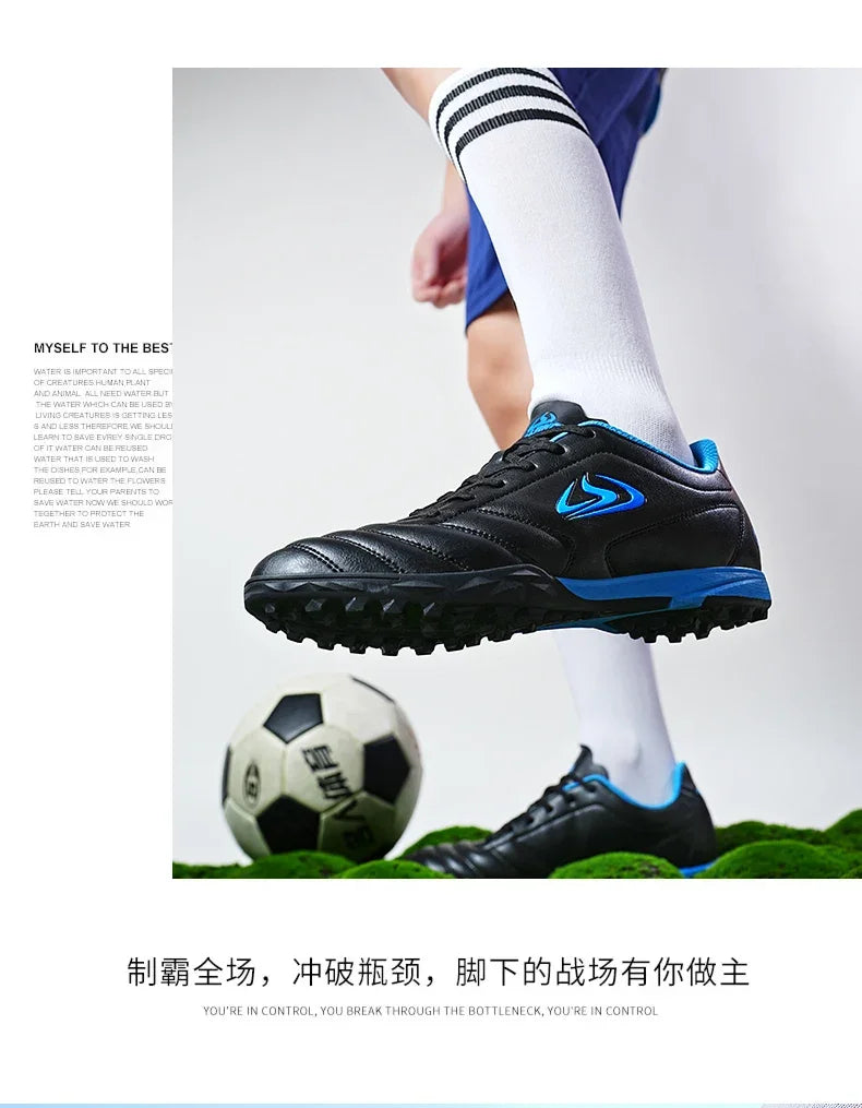 Men's Soccer Cleats - Lace-Up Turf Shoes