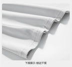 Men's Pullover - Three-Quarter-Sleeve Polyester Top