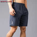 Men's Running Shorts - Lightweight Elastic-Waist Pair