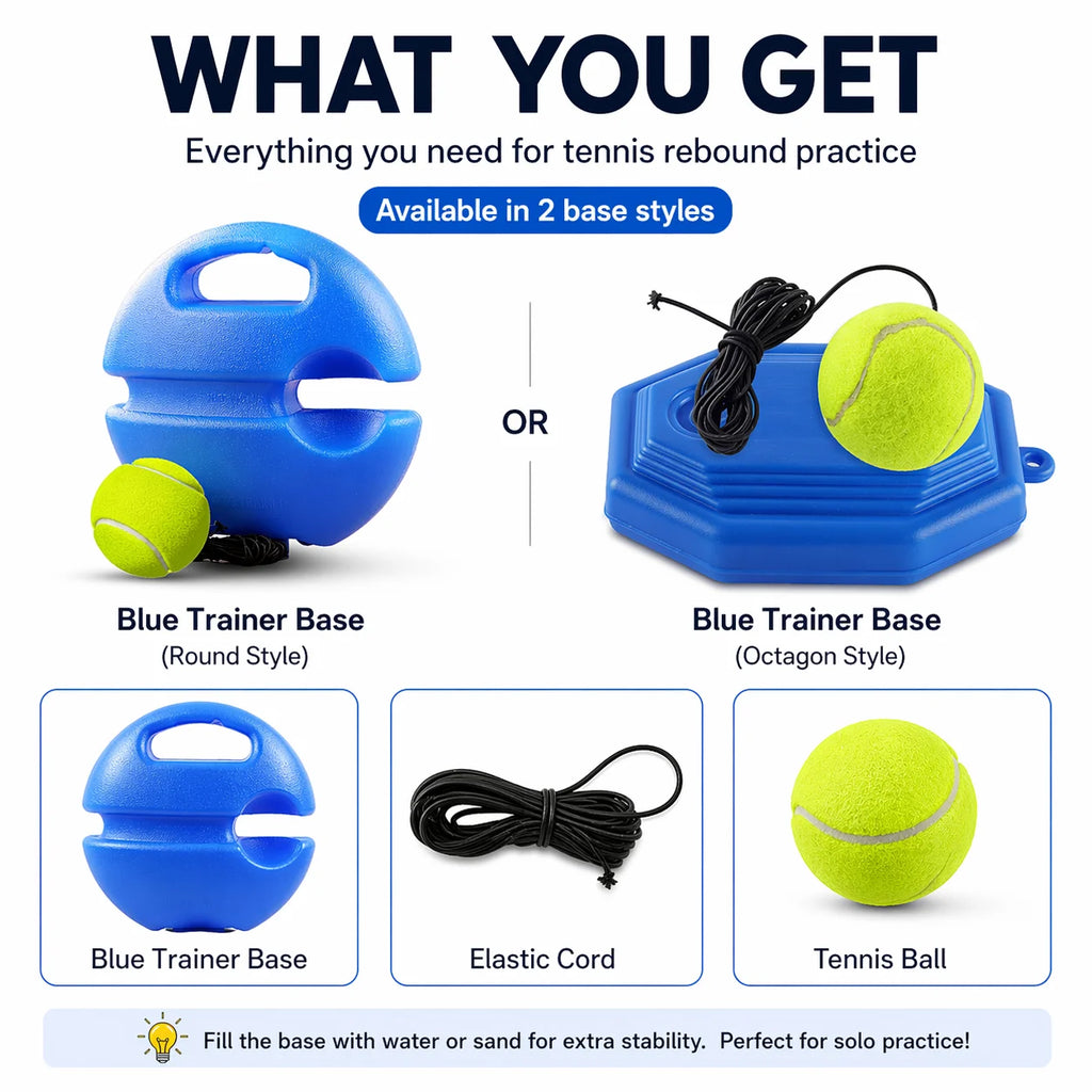 Tennis Trainer - Rebound Ball Practice Set