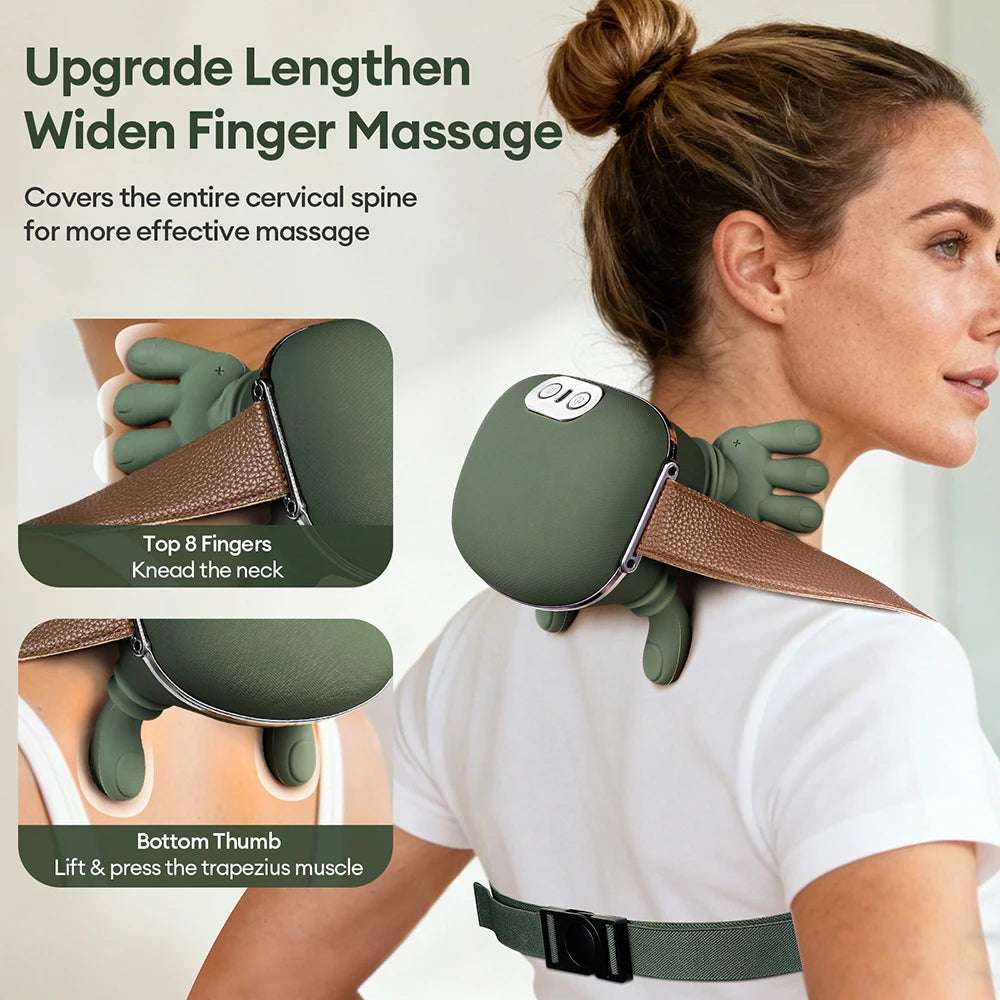 Neck Massager - Wireless Shoulder and Trapezius Device