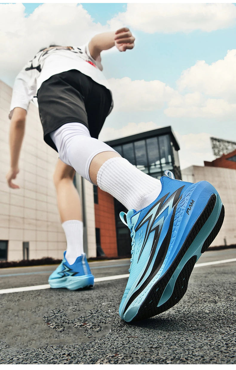 Men's Running Shoes - Air-Mesh Athletic Pair