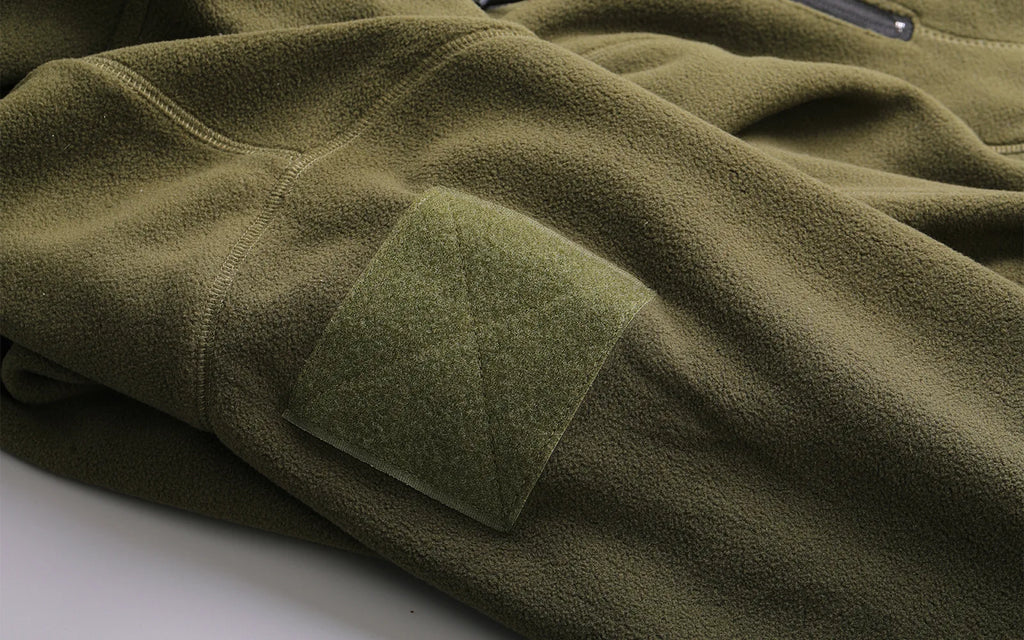 Men's Outdoor Hoodie - Multi-Pocket Warm Layer