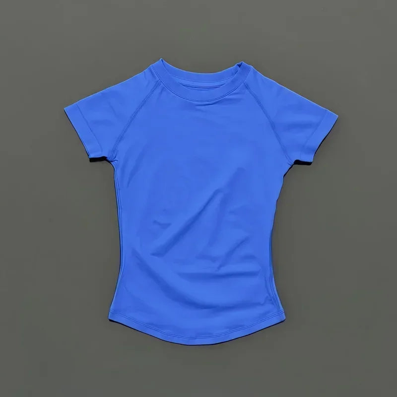 Women's Training Top - Seamless Short-Sleeve Shirt