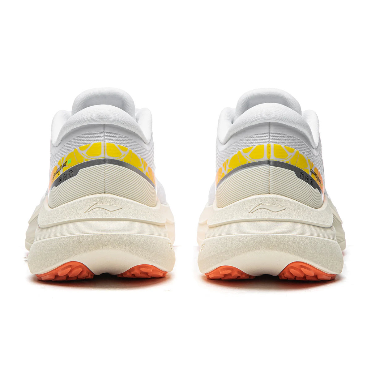 Men's Running Shoes - Air-Mesh Lace-Up Pair