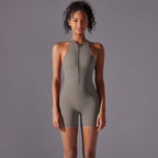 Women's Gym Jumpsuit – Backless Push – Up Style