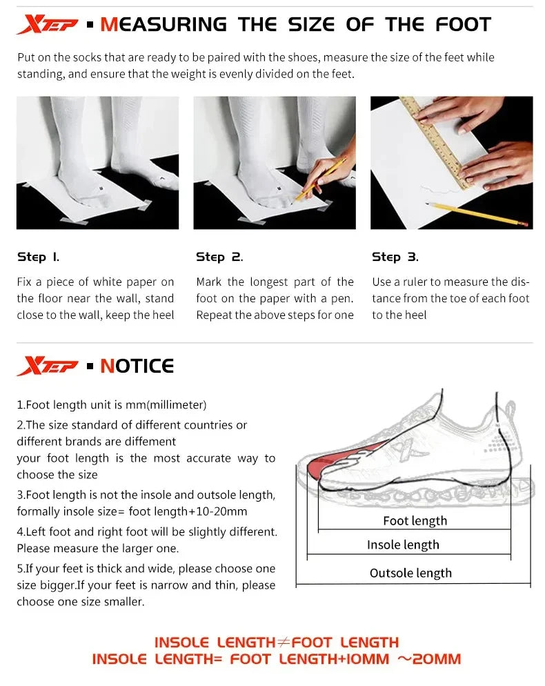 Men's Running Shoes - Lace-Up Sports Pair