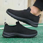 Men's Walking Shoes - Mesh Slip-On Pair