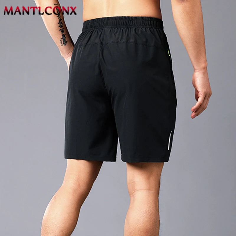 Men's Running Shorts - Lightweight Elastic-Waist Pair