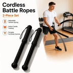 Battle Ropes - Cordless Spring Resistance Pair