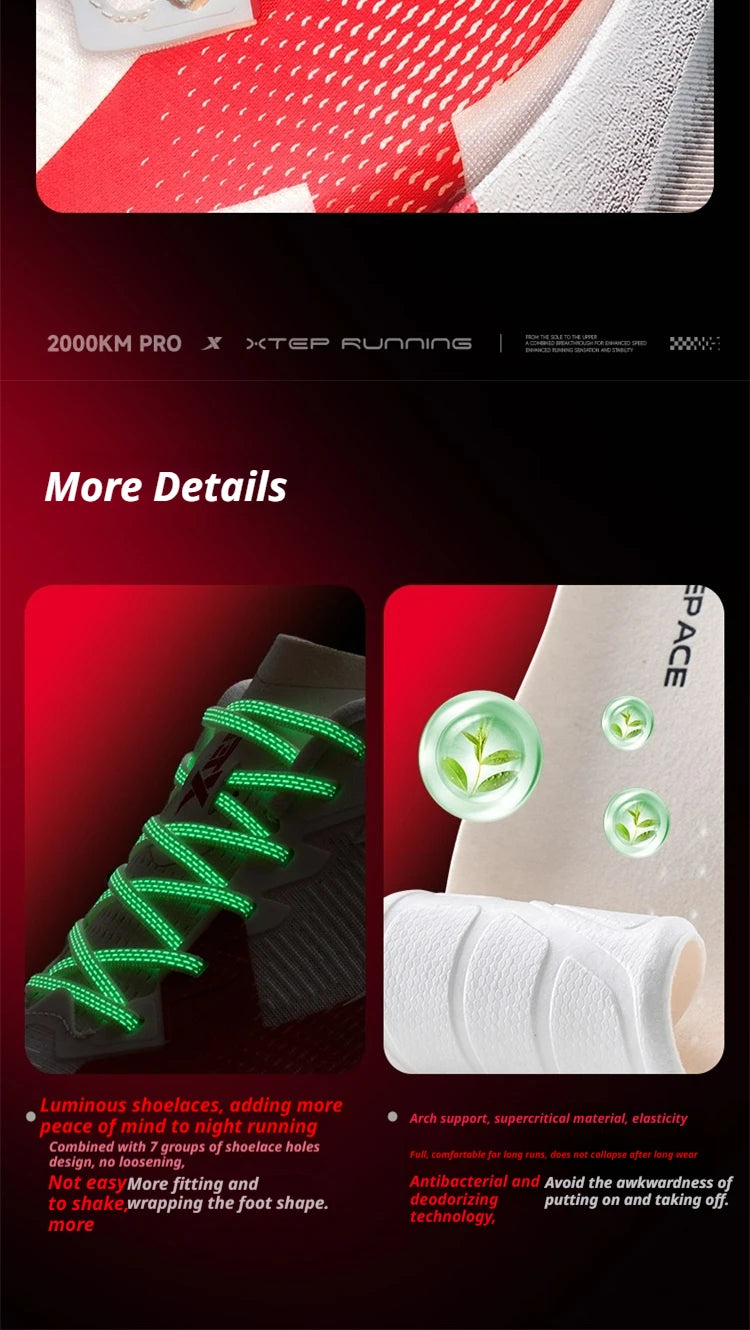 Men's Running Shoes - Lace-Up Sports Pair