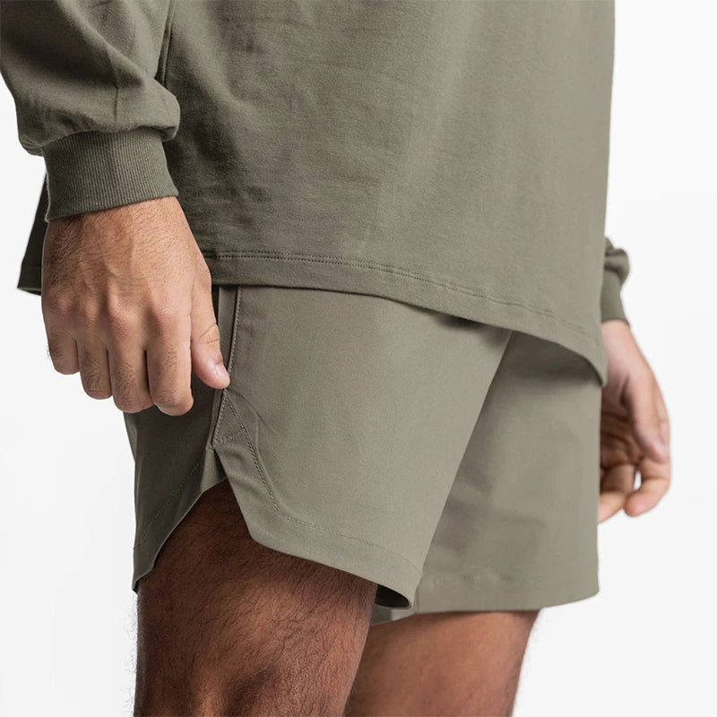 Summer New Gym Jogging Exercise Shorts Men's Sports Fitness Quick-drying Multiple pockets Running Shorts Men - product view 2