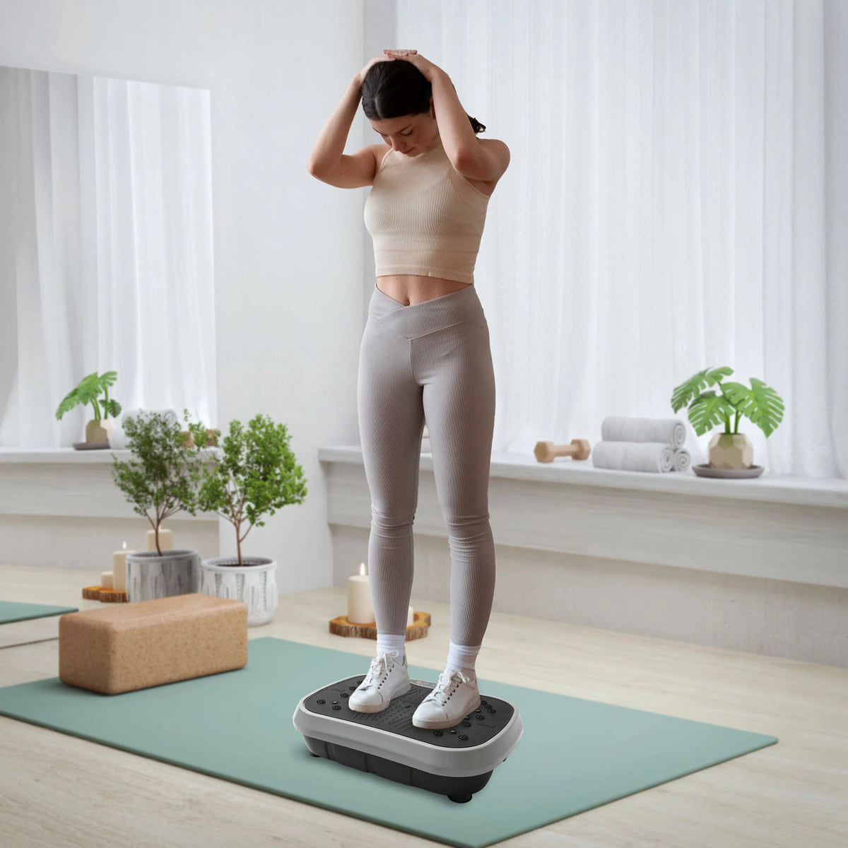 Vibration Plate - 99-Level Exercise Platform