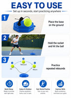 Tennis Trainer - Rebound Ball Practice Set