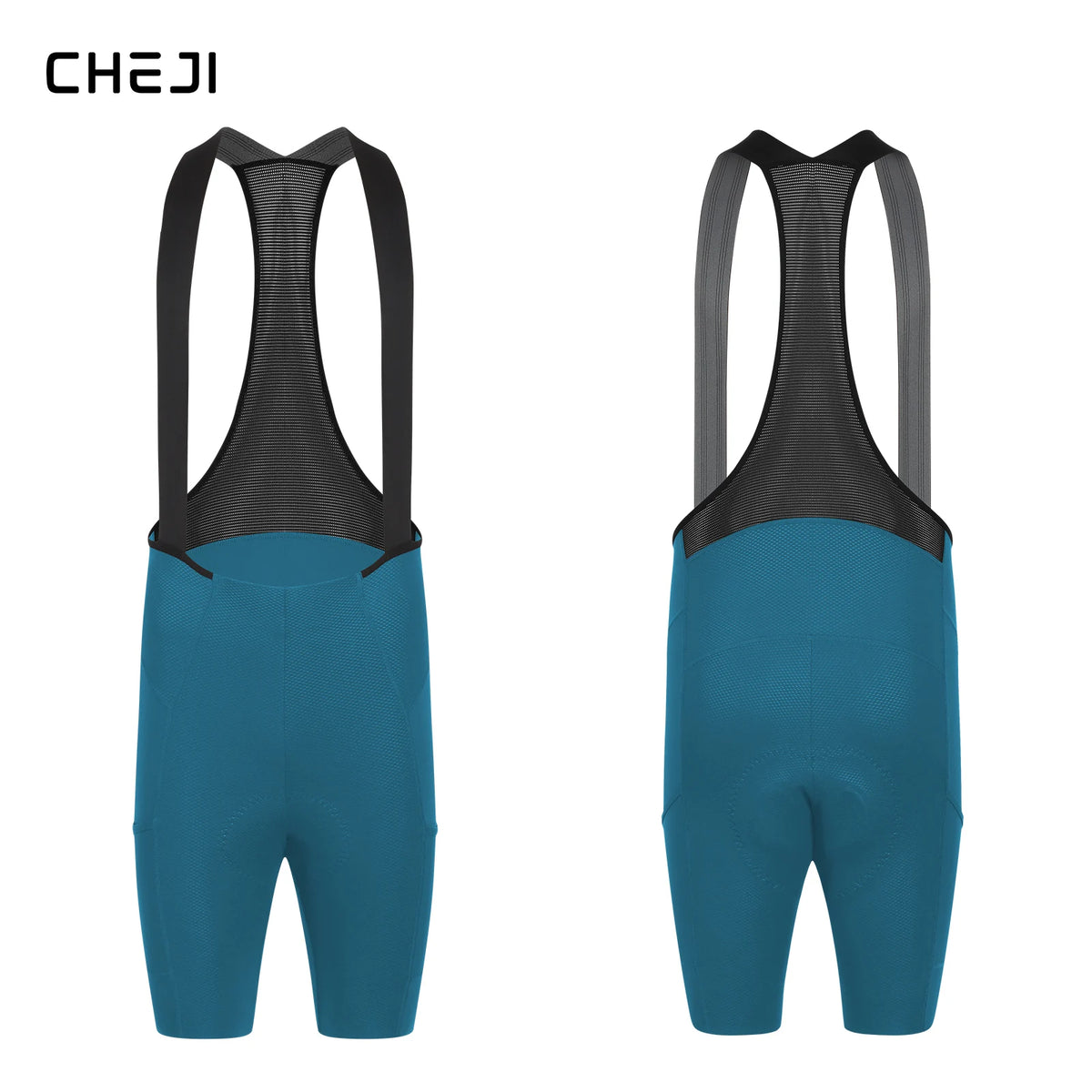 Men's Cycling Bib Shorts - Nylon Stretch Riding Shorts