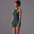 Women's Gym Jumpsuit – Backless Push – Up Style