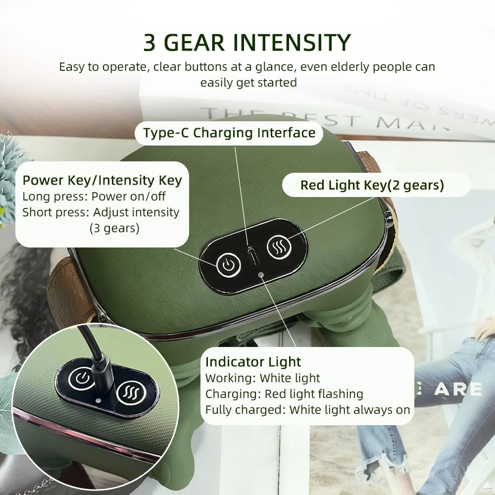 Neck Massager - Wireless Shoulder and Trapezius Device
