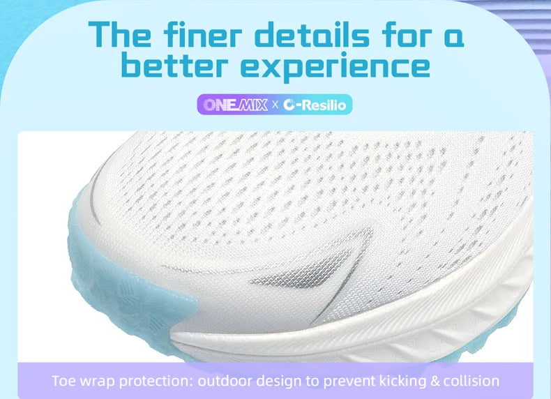 Running Shoes - Air-Mesh Lace-Up Pair