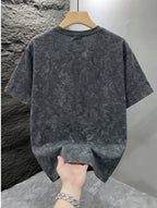 Men's Vintage Acid-Wash T-Shirt – Oversized Fit - product view 2