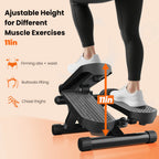 Mini Stepper - Resistance-Band Cardio Trainer