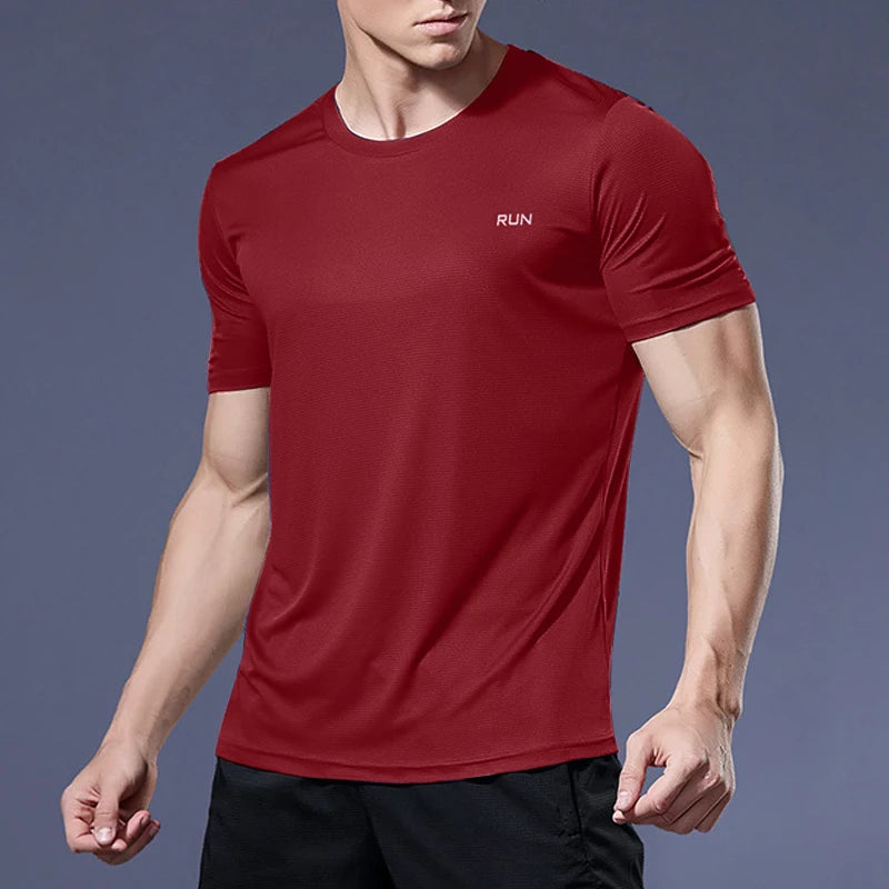 Men's Training T-Shirt - Quick-Dry Sports Jersey