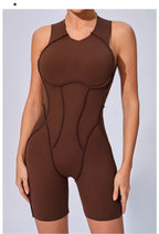 Women's Workout Jumpsuit – Padded Activewear Bodysuit