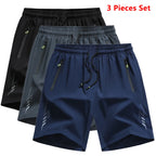 Men's Training Shorts - 3-Pack Quick-Dry Stretch