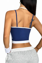 Women's Workout Top – Supportive Color Block