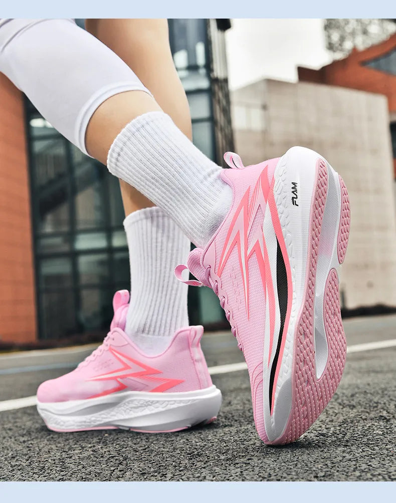 Men's Running Shoes - Air-Mesh Athletic Pair