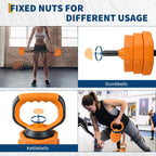 Adjustable Weight Set - 4-in-1 Free Weight Kit