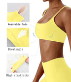 Women's Sports Bra - Cross-Back Training Top