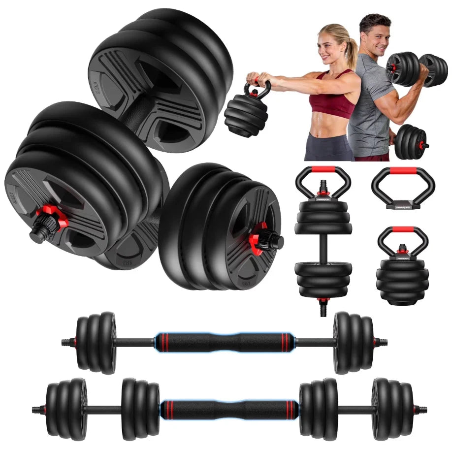 Adjustable Weight Set - 5-in-1 Free Weight System