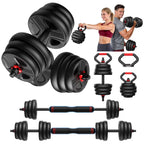 Adjustable Weight Set - 5-in-1 Free Weight System