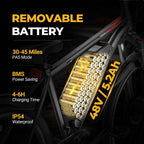 Electric Bicycle - 26-Inch Battery-Powered Bike
